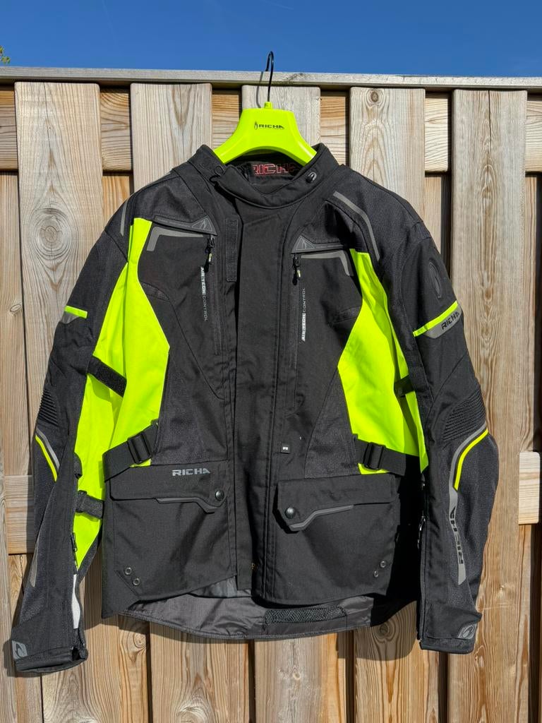 RICHA motorjack in uitstekende staat!, Motoren, Ophalen of Verzenden, Tweedehands, Heren, Jas | textiel