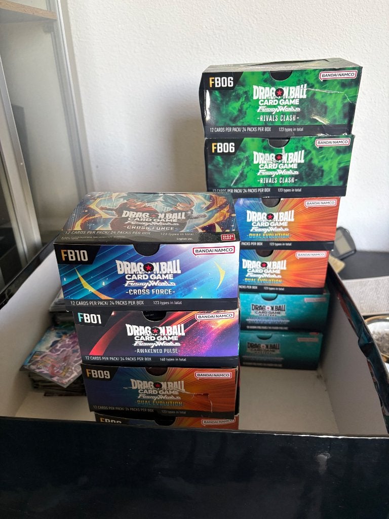 Dragon ball collectie + bulk dragonball z kaarten, Ophalen of Verzenden, Zo goed als nieuw, Meerdere kaarten