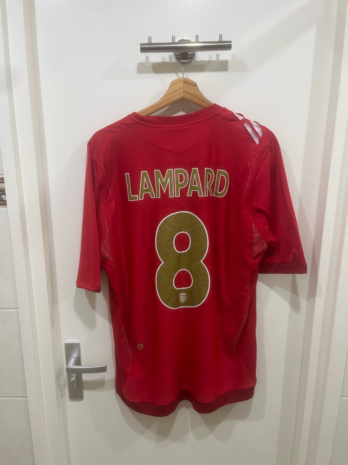 Engeland Lampard 8 voetbalshirt, Ophalen, Gebruikt, Shirt