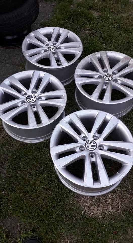 Set van 4 lichtmetalen velgen, 16 inch, VW, Ophalen, Gebruikt