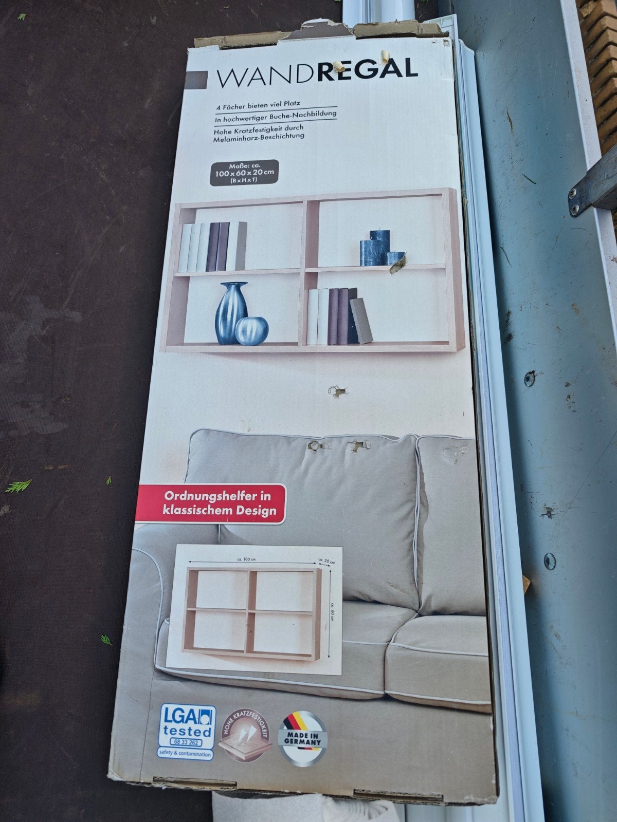 wand kast gratis 100x60x20, Ophalen, Binnendeur, 200 tot 215 cm