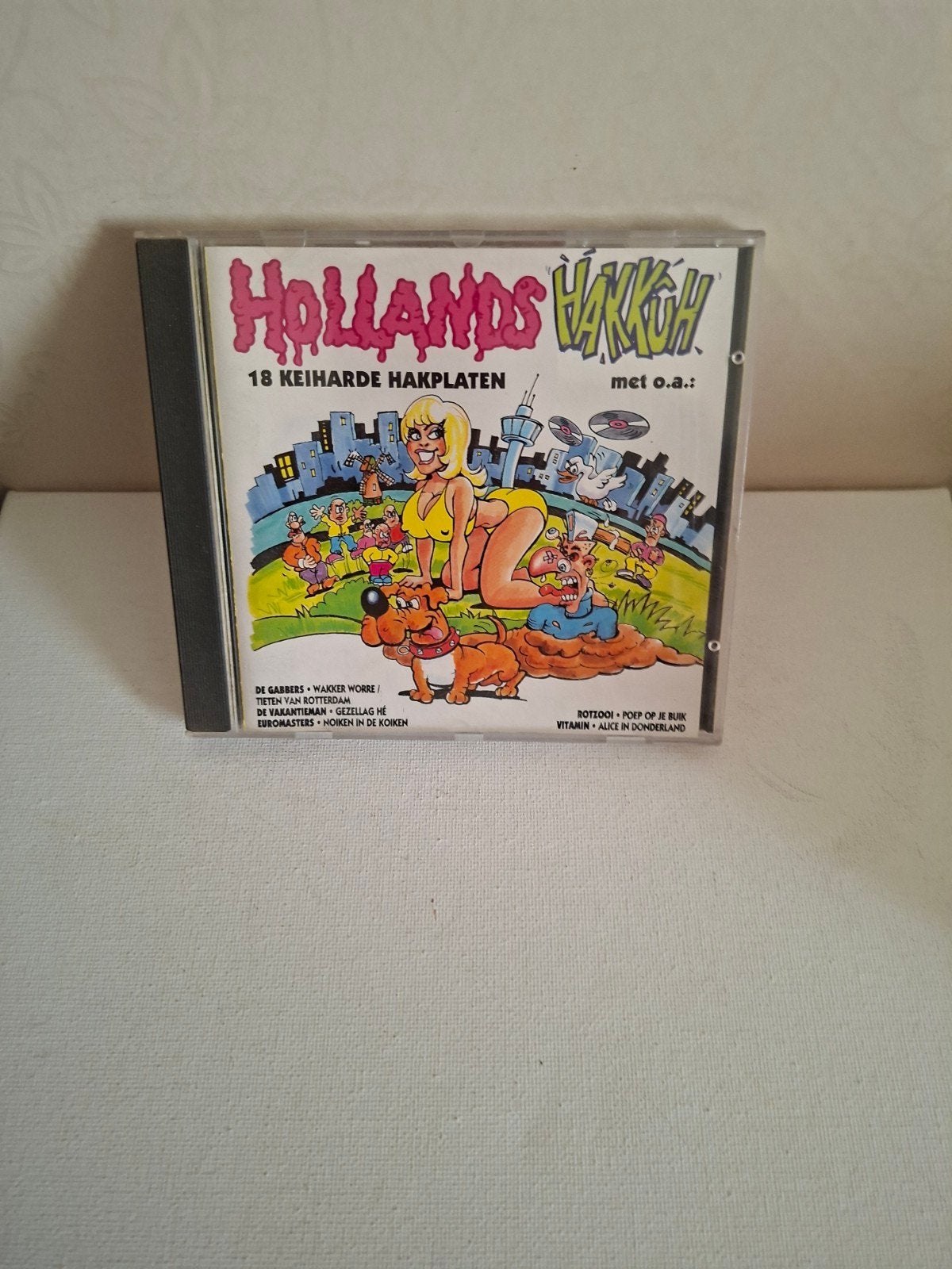 Hollands HakkuH - 18 Keiharde Hakplaten CD, Ophalen of Verzenden, Gebruikt, Hardcore, Album