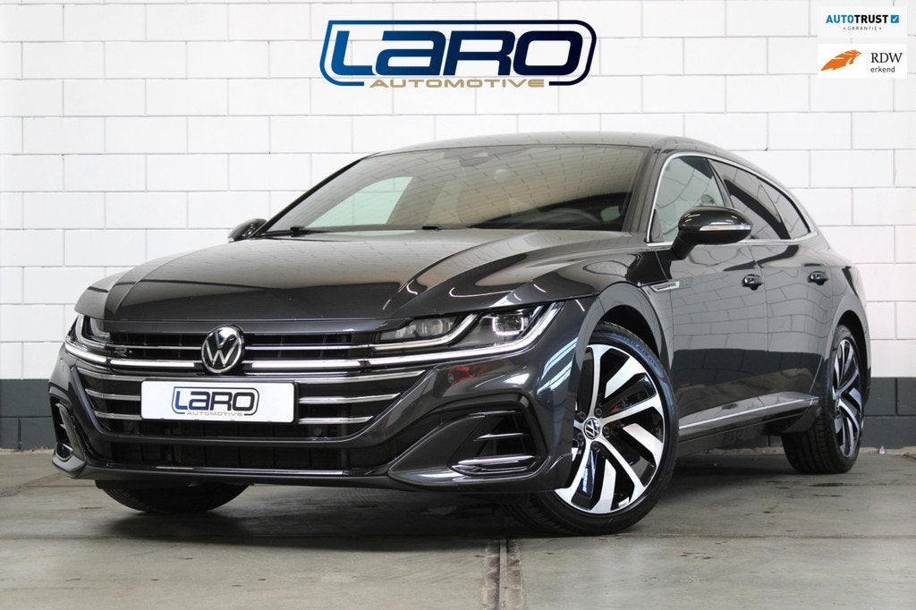 Volkswagen Arteon Shooting Brake 2.0 TSI R-Line | Trekhaak I, Auto's, Volkswagen, Euro 6, 1984 cc, Origineel Nederlands, Zilver of Grijs