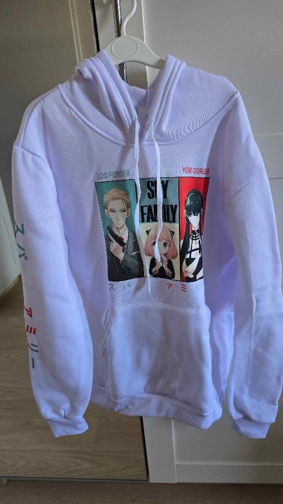 Spy x Family hoodie, Ophalen of Verzenden, Nieuw, Maat 36 (S), Wit
