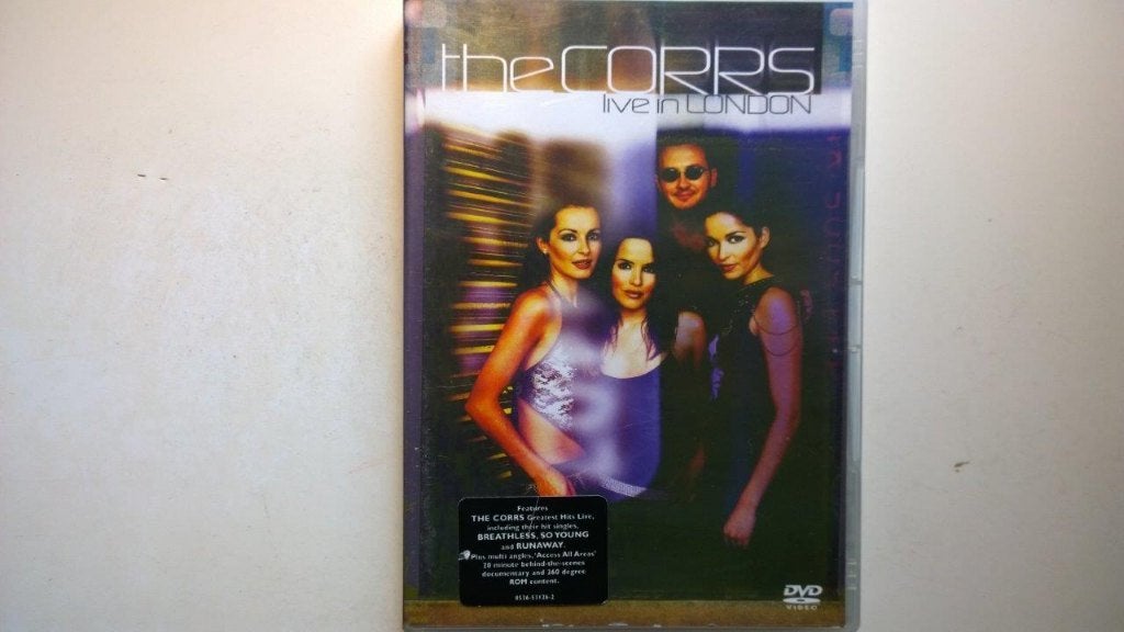 The Corrs - Live In London (DVD), Alle leeftijden, Ophalen of Verzenden, Zo goed als nieuw