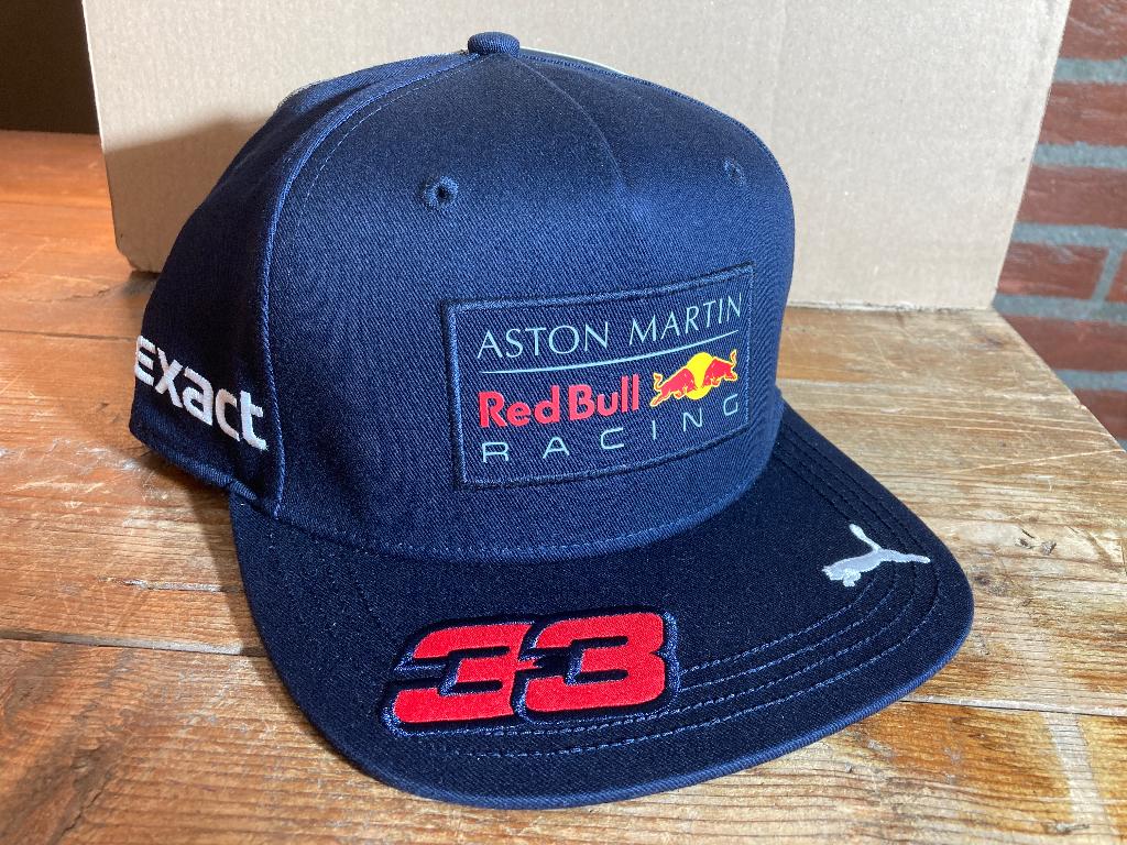 ✅ Max Verstappen Drivers Pet Red Bull Racing Snapback cap, Ophalen of Verzenden, Nieuw, Formule 1