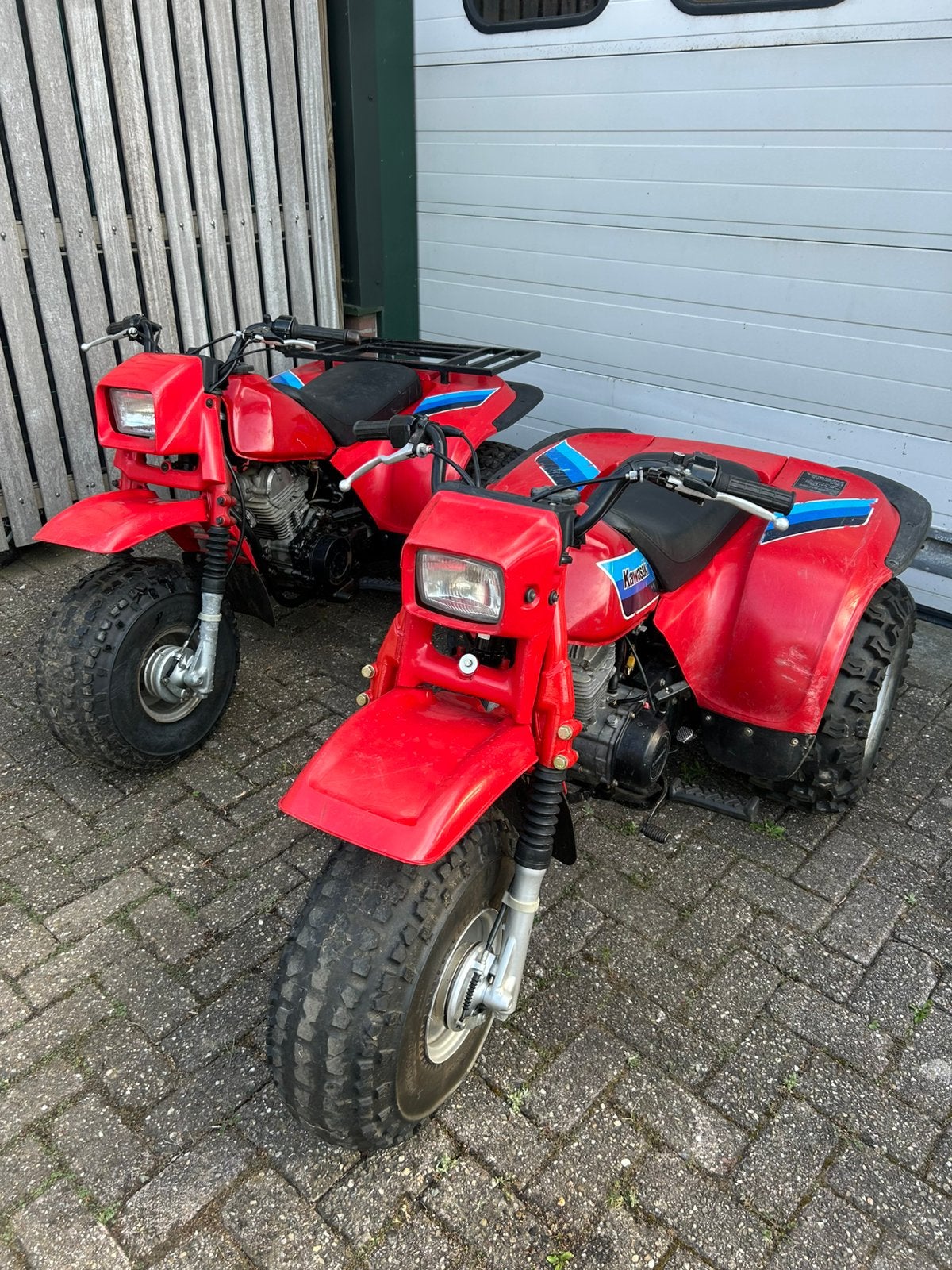 Kawasaki KLT185 Trike 1986, Ophalen