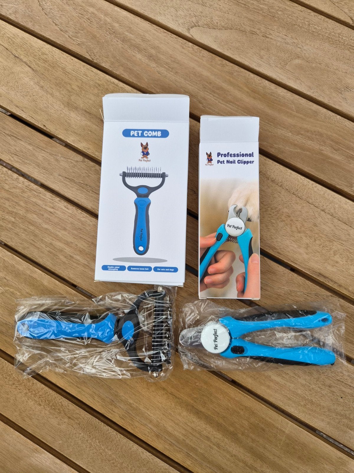 Pet Perfect, hondenborstel en nageltang (nieuw), Ophalen of Verzenden