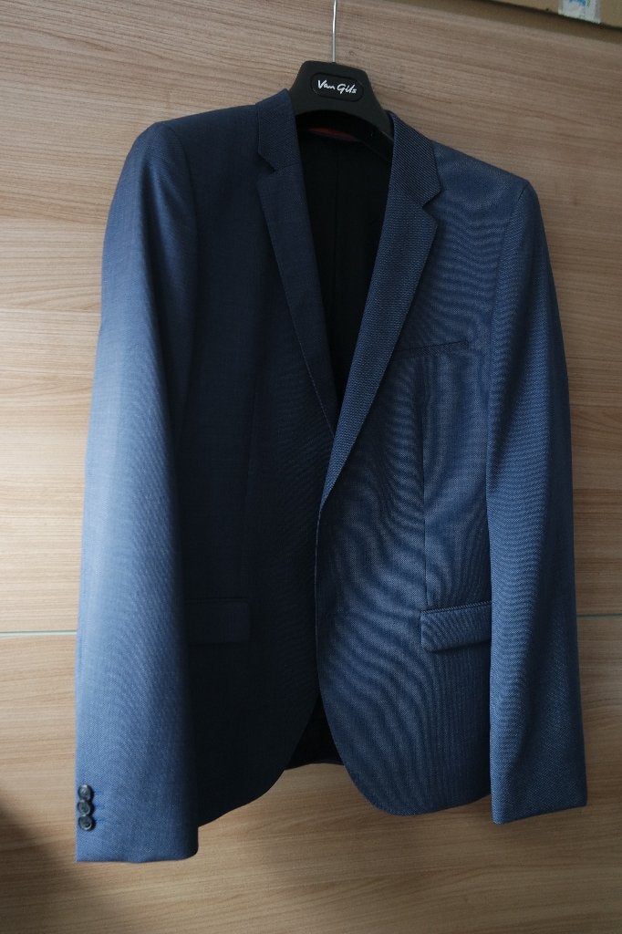 Hugo Boss HUGO pak 100% scheerwol., Kleding | Heren, Kostuums en Colberts, Zo goed als nieuw, Hugo Boss, Verzenden, Maat 48/50 (M)