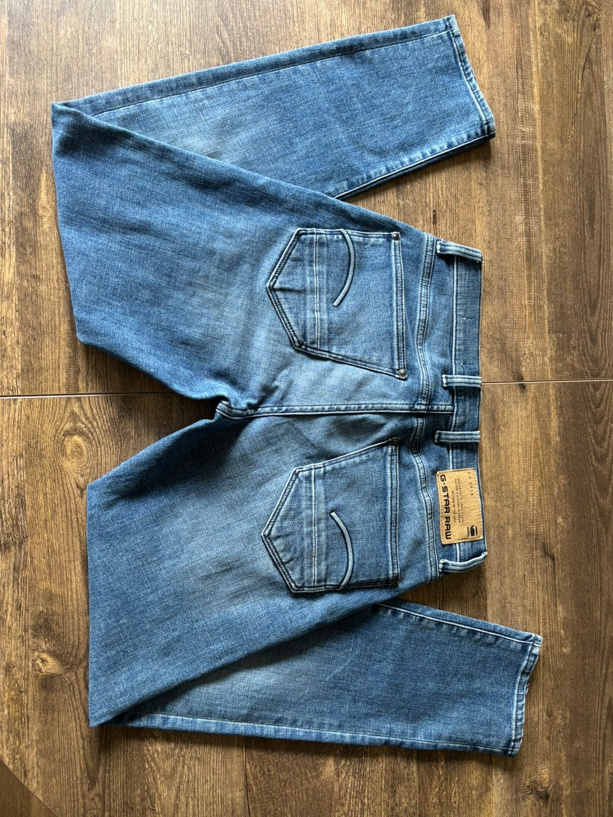 G-Star Raw skinny jeans donkere wasding maat 29 / 30, Ophalen of Verzenden, Zo goed als nieuw, Blauw, W32 (confectie 46) of kleiner
