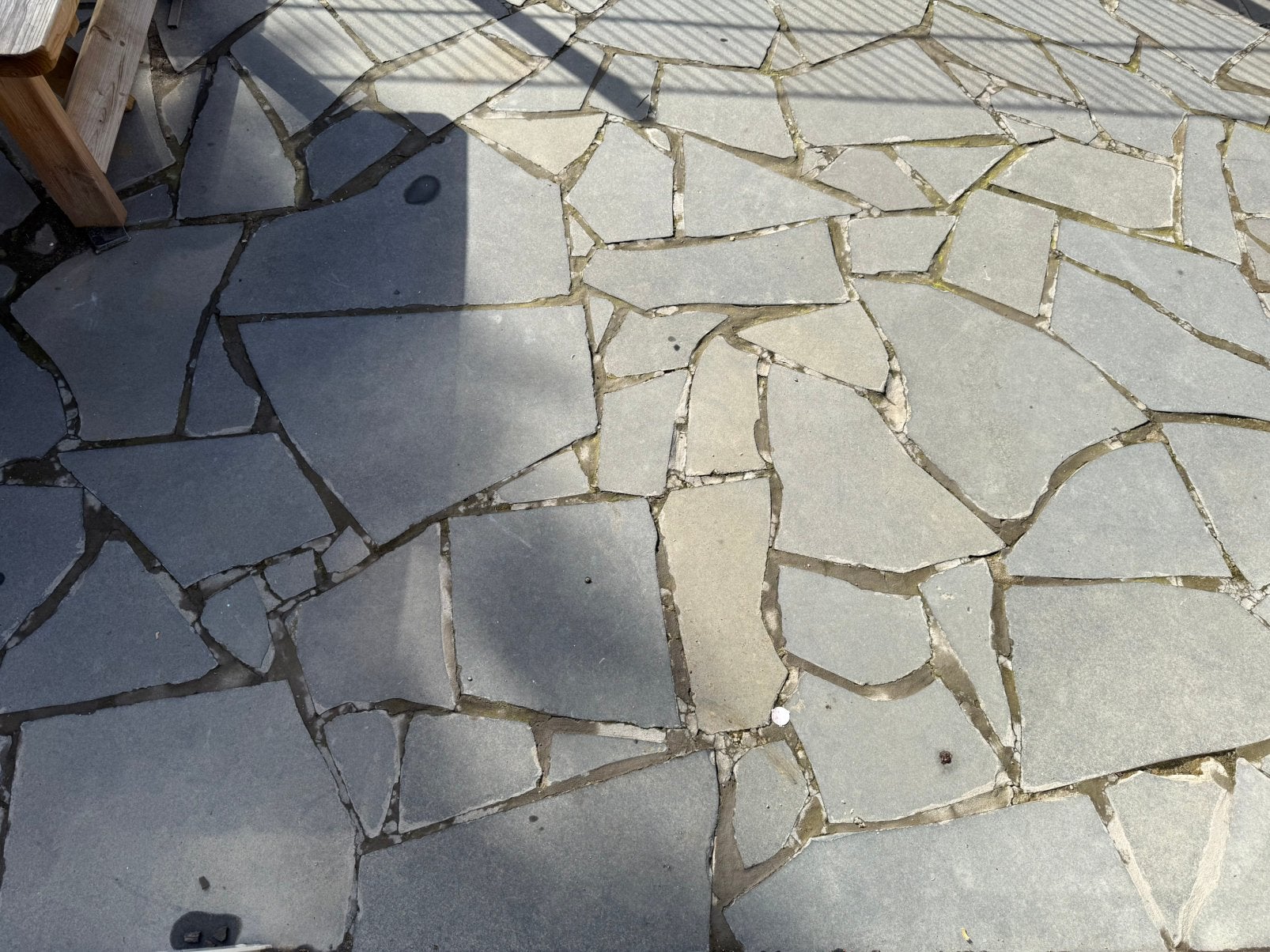Gratis Sierbestrating natuursteen, Tuin en Terras, Ophalen, Gebruikt, Natuursteen, Klinkers