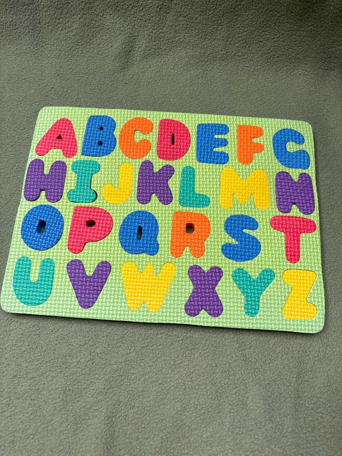 Alfabet puzzelmat voor kinderen - Educatief speelgoed, Ophalen, Gebruikt, Puzzelen