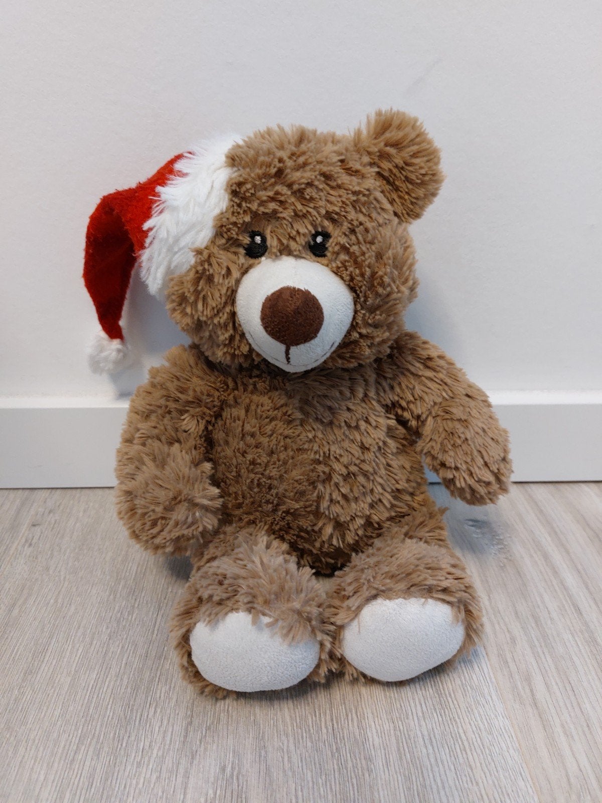 Knuffel beer kerst kerstmis kerstmuts Xenos? L829, Kinderen en Baby's, Ophalen of Verzenden, Zo goed als nieuw, Beer