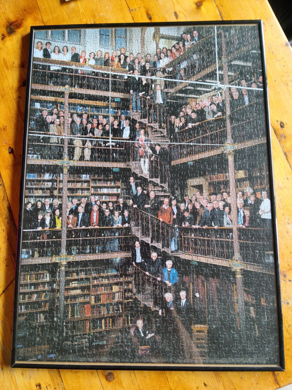 Vintage jubileumlegpuzzel: De Bezige Bij, Ophalen, Meer dan 1500 stukjes, Gebruikt, Legpuzzel