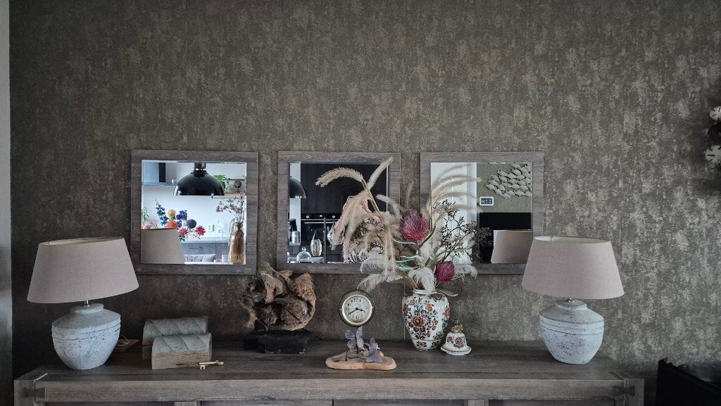 dressoir lampen, Huis en Inrichting, Beige, Overige merken, Zo goed als nieuw, 53 cm