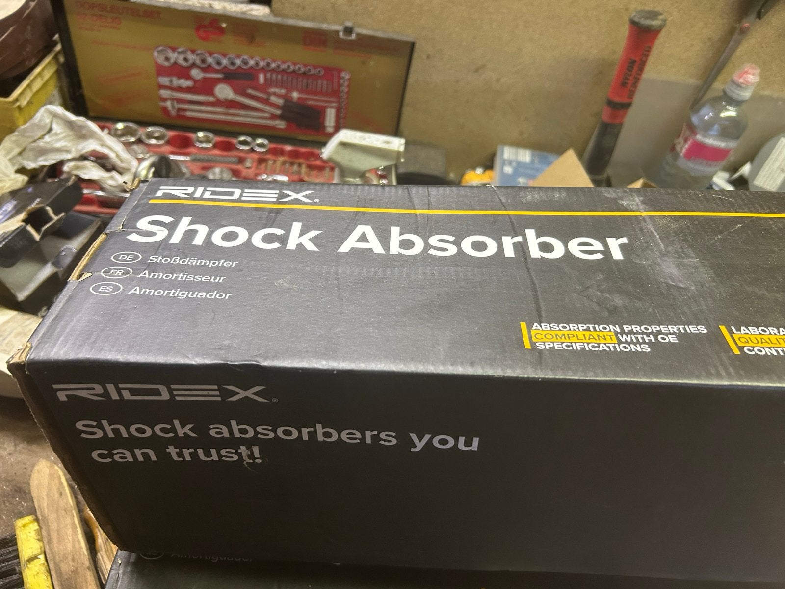 2 Nieuwe Ridex Schokbrekers voor Volkswagen Golf 4 Voor, Auto-onderdelen, Ophalen, Nieuw, Volkswagen
