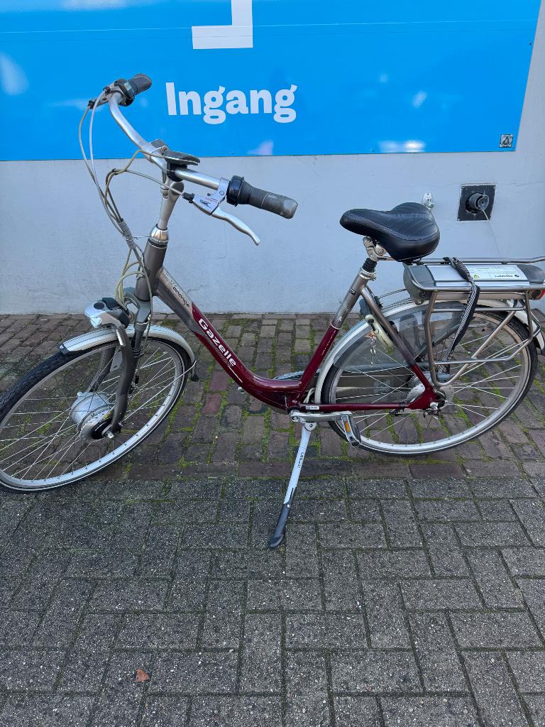 Defecte Elektrische Gazelle Orange fiets, Ophalen, Gebruikt, Versnellingen, 50 tot 53 cm