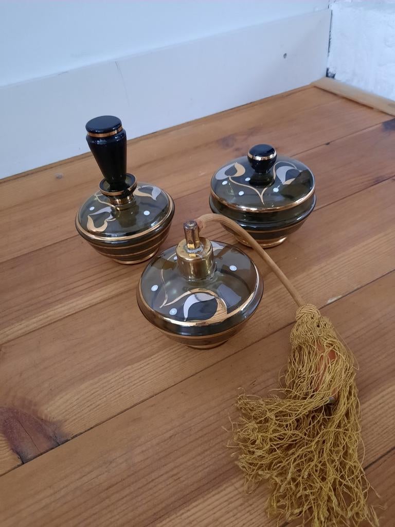 Retro kaptafel set, Ophalen