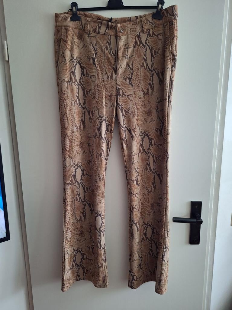 Suedine flair broek xxl tramontana, Bruin, Maat 46/48 (XL) of groter, Ophalen of Verzenden, Zo goed als nieuw