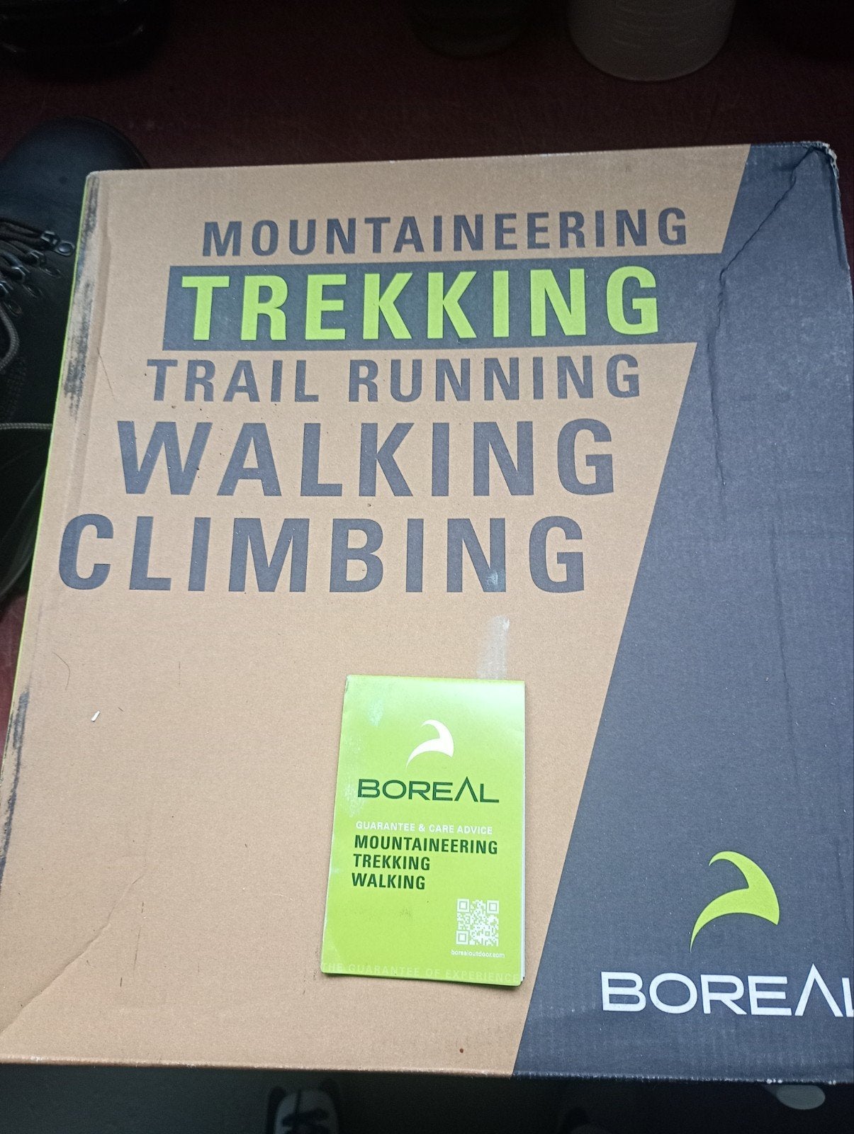 Wandelschoenen Boreal maat 42, Bruin, Ophalen of Verzenden, Zo goed als nieuw, Wandelschoenen of Bergschoenen