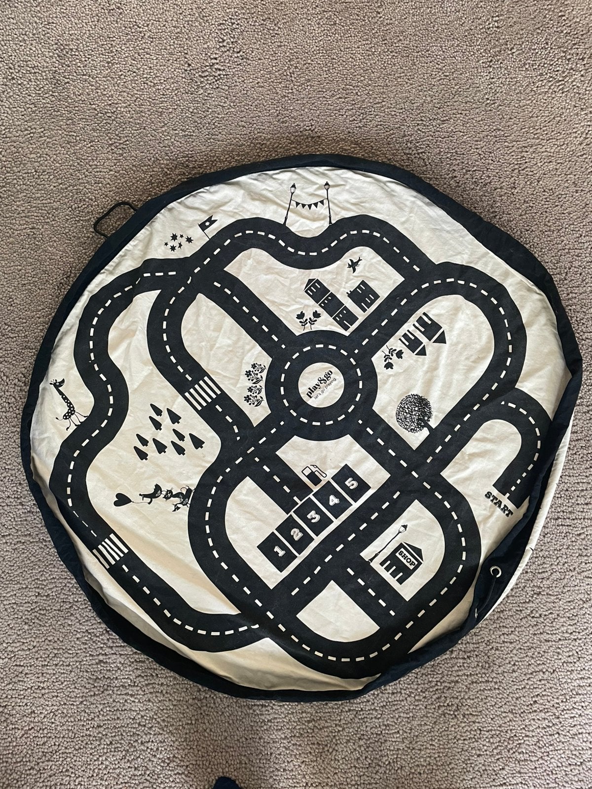 Play & Go speelkleed print dubbelzijdig, Ophalen, Zo goed als nieuw