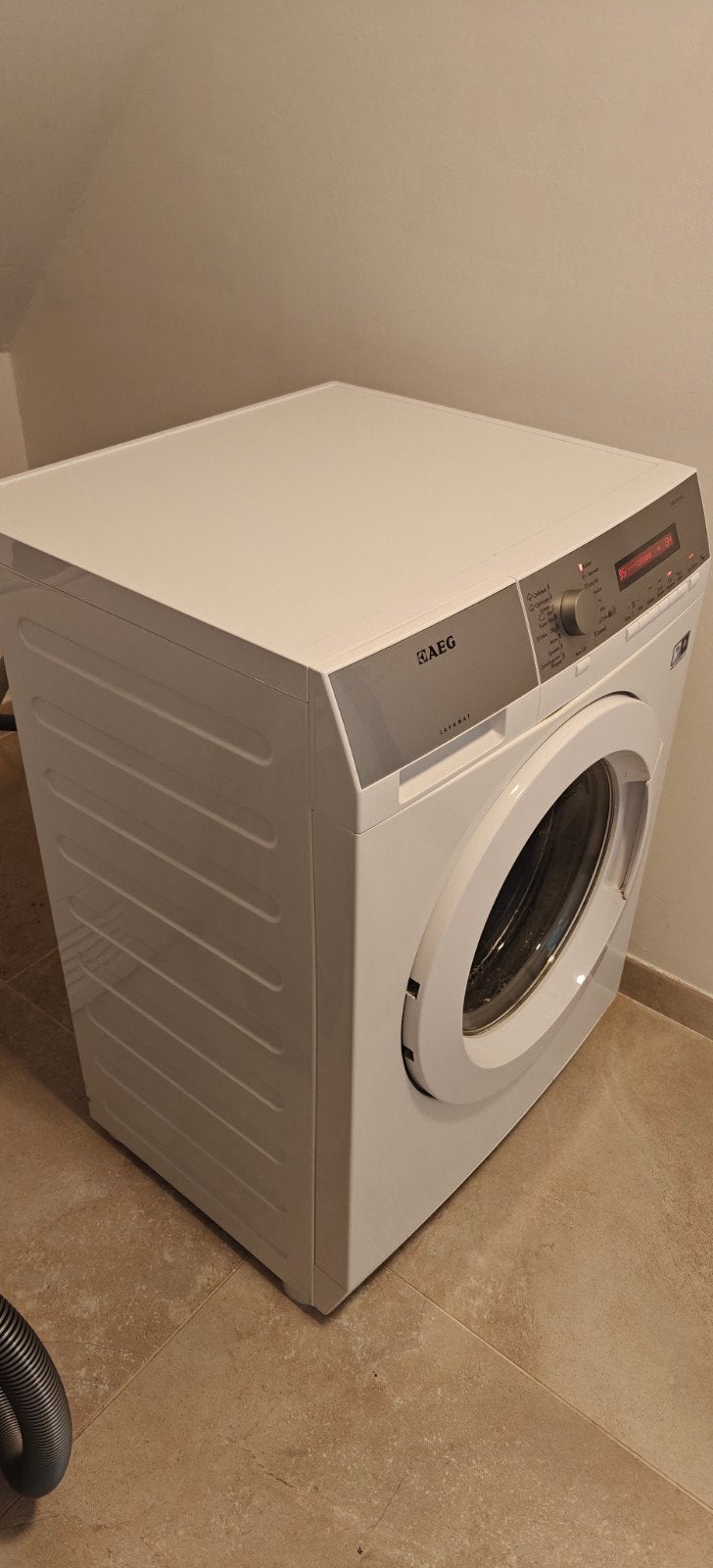 AEG Lavamat Protex Wasmachine - 7kg inhoud, Ophalen, Gebruikt, Voorlader, 85 tot 90 cm