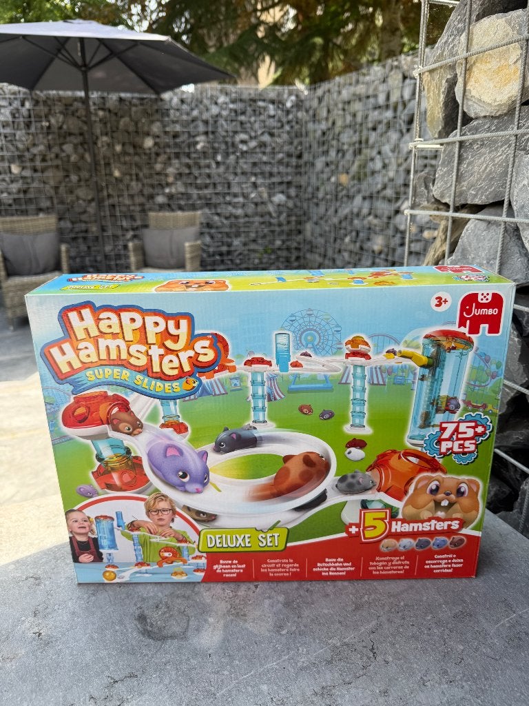 Happy hamster, Racebaan, Zelf te bouwen, Zo goed als nieuw, Handmatig