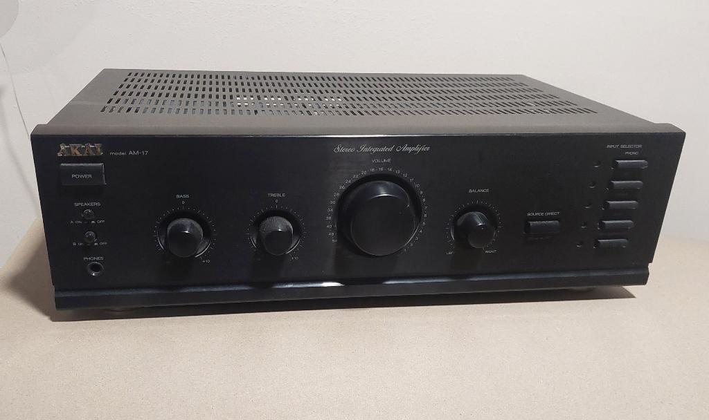 AKAI AM 17 vintage versterker, Overige merken, Gebruikt, Ophalen of Verzenden, Minder dan 60 watt