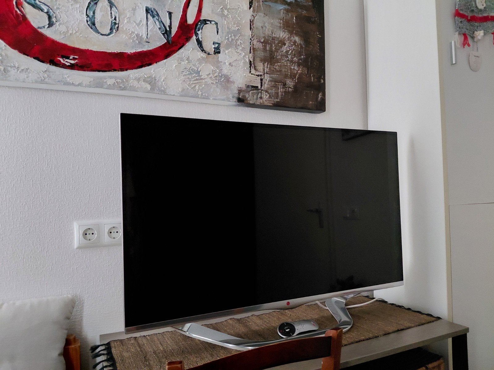 lg led tv, Audio, Tv en Foto, Televisies, Ophalen, 120 Hz, 80 tot 100 cm, Zo goed als nieuw
