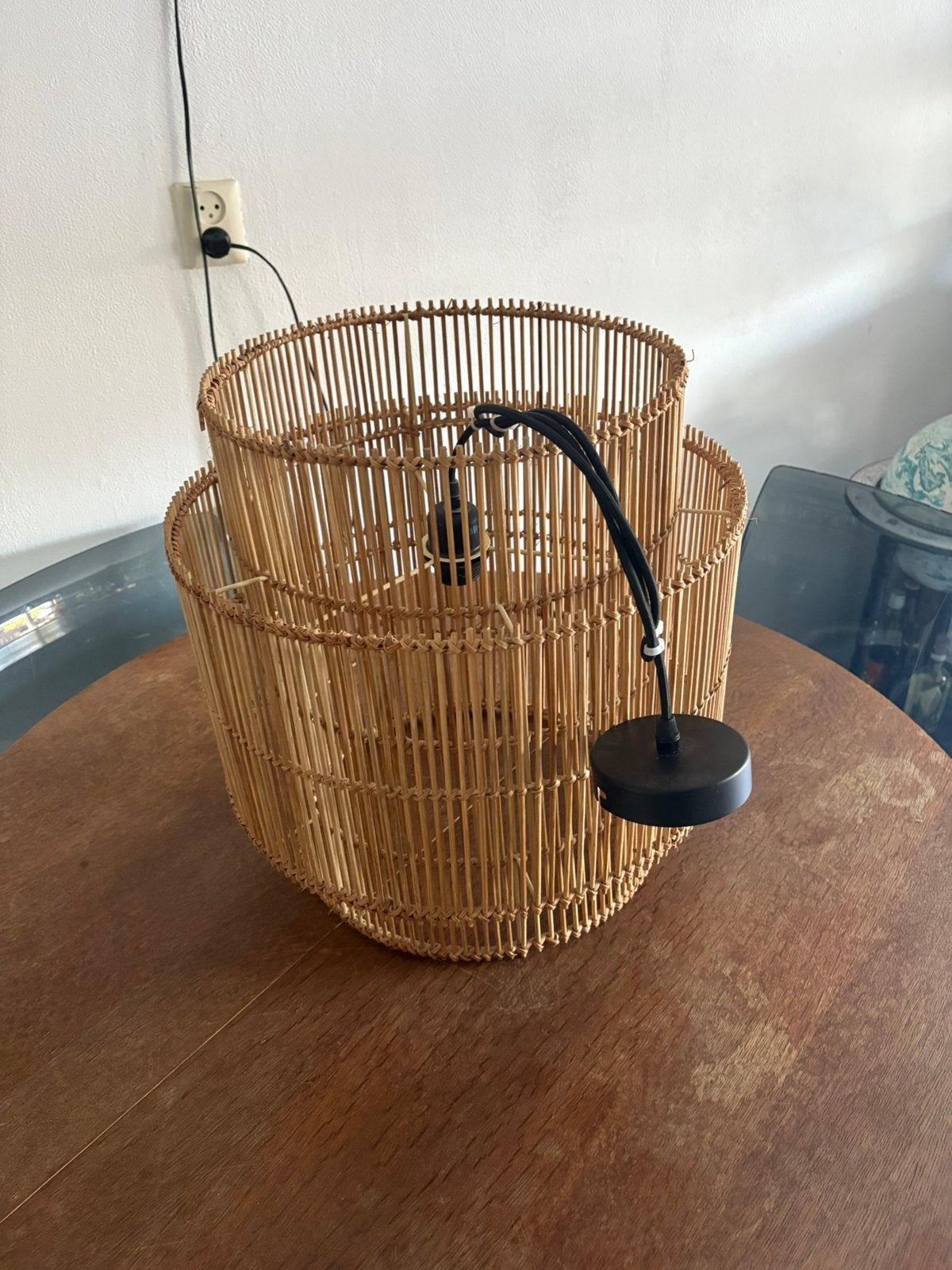 Hanglamp, Ophalen, Zo goed als nieuw, E27 (groot)