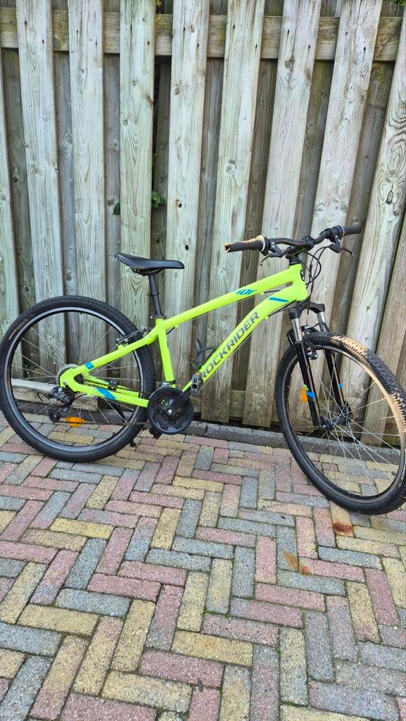 Rockrider ST100 Mountainbike - Zo goed als nieuw, Fietsen en Brommers, Minder dan 45 cm, Ophalen of Verzenden, Gebruikt, Overige merken