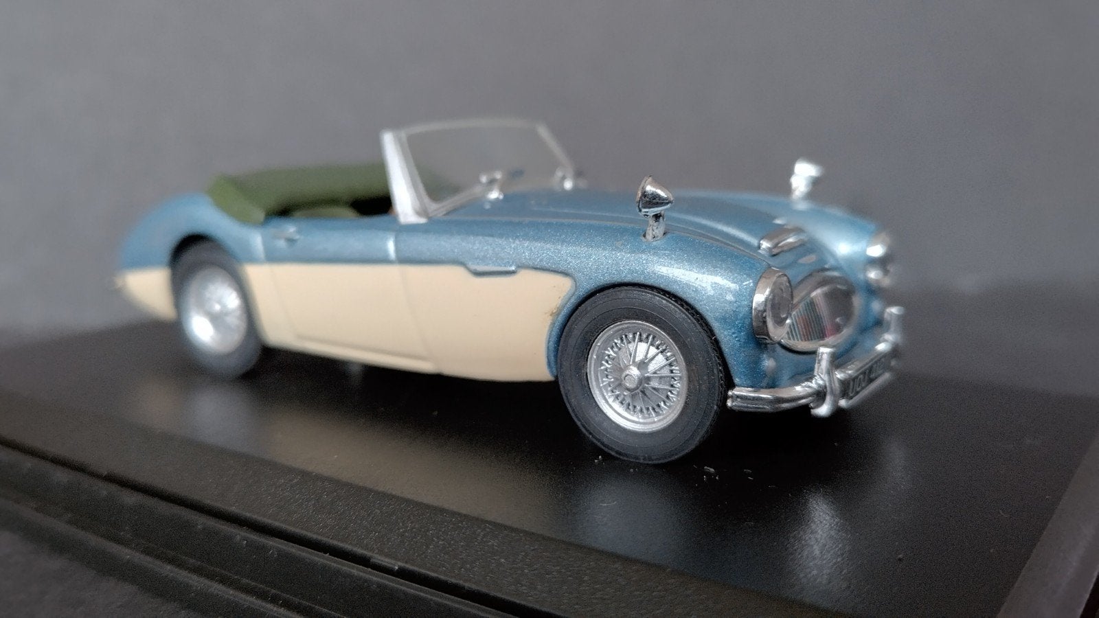 Austin Healey 100 / 6 1:43 oliex Cararama Pol, Overige merken, Auto, Verzenden, .