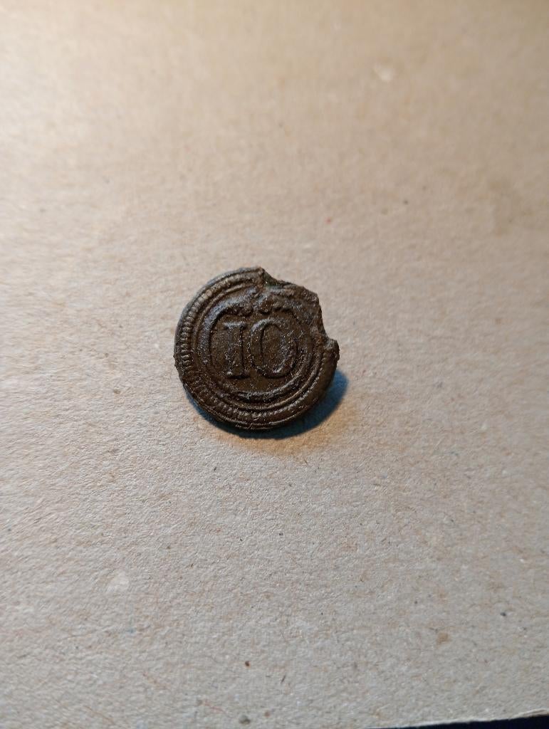10 Regiment van het Grande Armè van Napoleon I, Ophalen of Verzenden, Landmacht, Nederland, Embleem of Badge