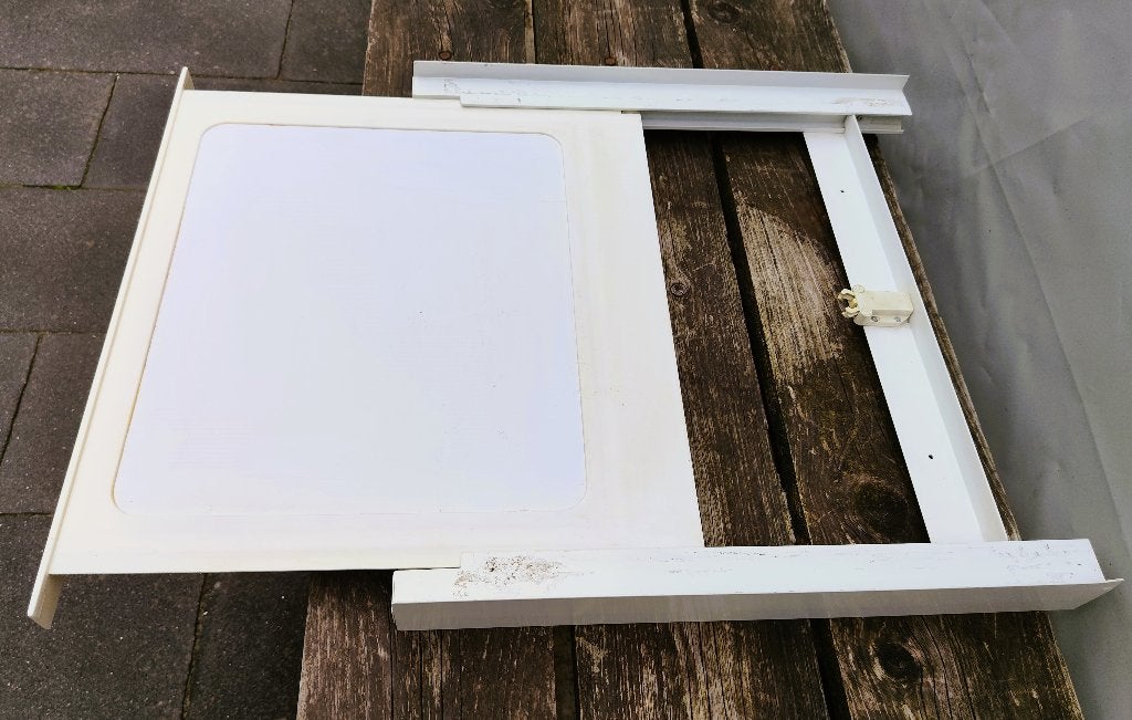 Schuifplank wasmachine/wasdroger, Ophalen, Gebruikt