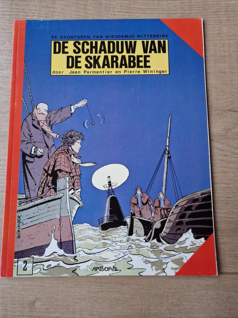 De Schaduw van de Skarabee 2, Eén stripboek, Ophalen of Verzenden