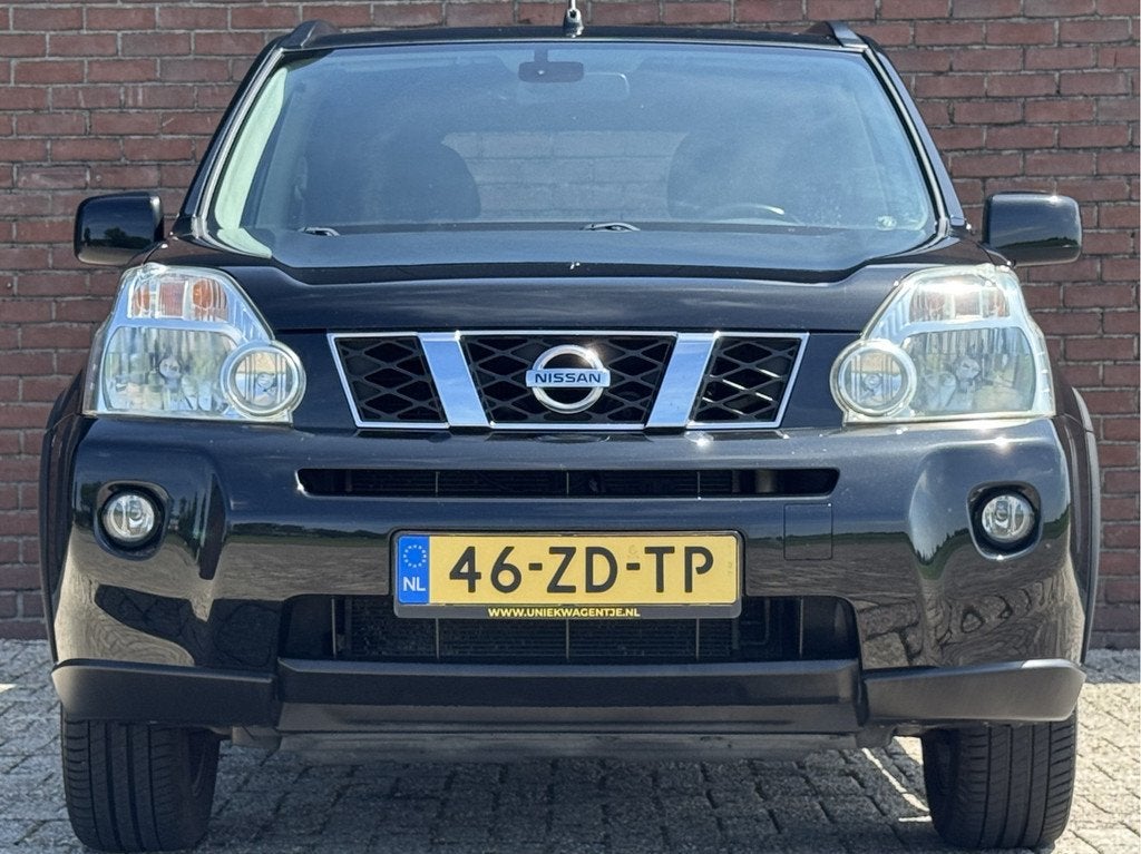Nissan X-Trail 2.0 XE | NL-AUTO! | 1E EIGENAAR! | TREKHAAK!, Auto's, Nissan, Voorwielaandrijving, Stof, Gebruikt, Zwart