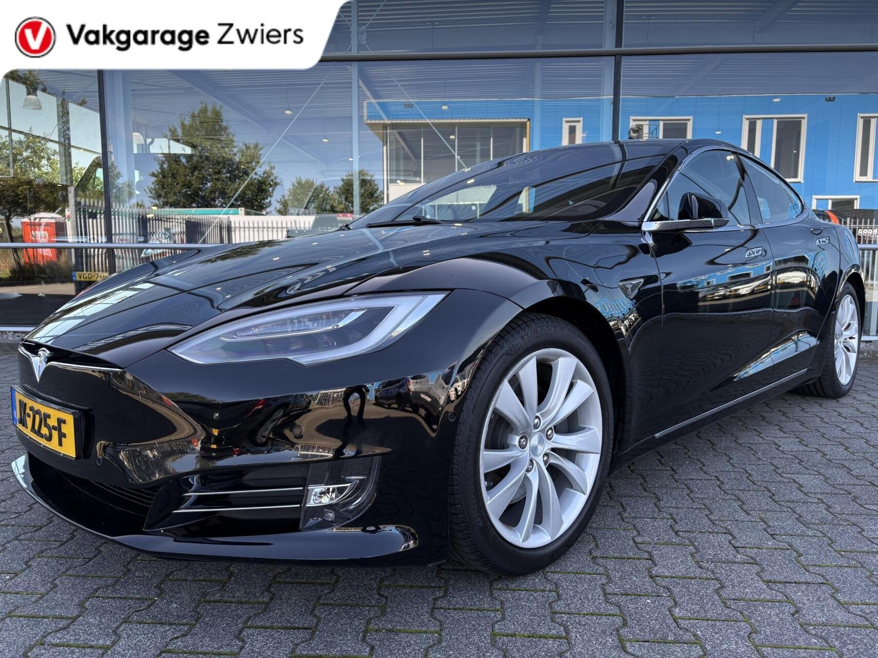 Tesla Model S 70D Base |Soh90.4%|Autopilot|Free Charging|Nav, Auto's, Tesla, Gebruikt, Model S, Zwart, Origineel Nederlands
