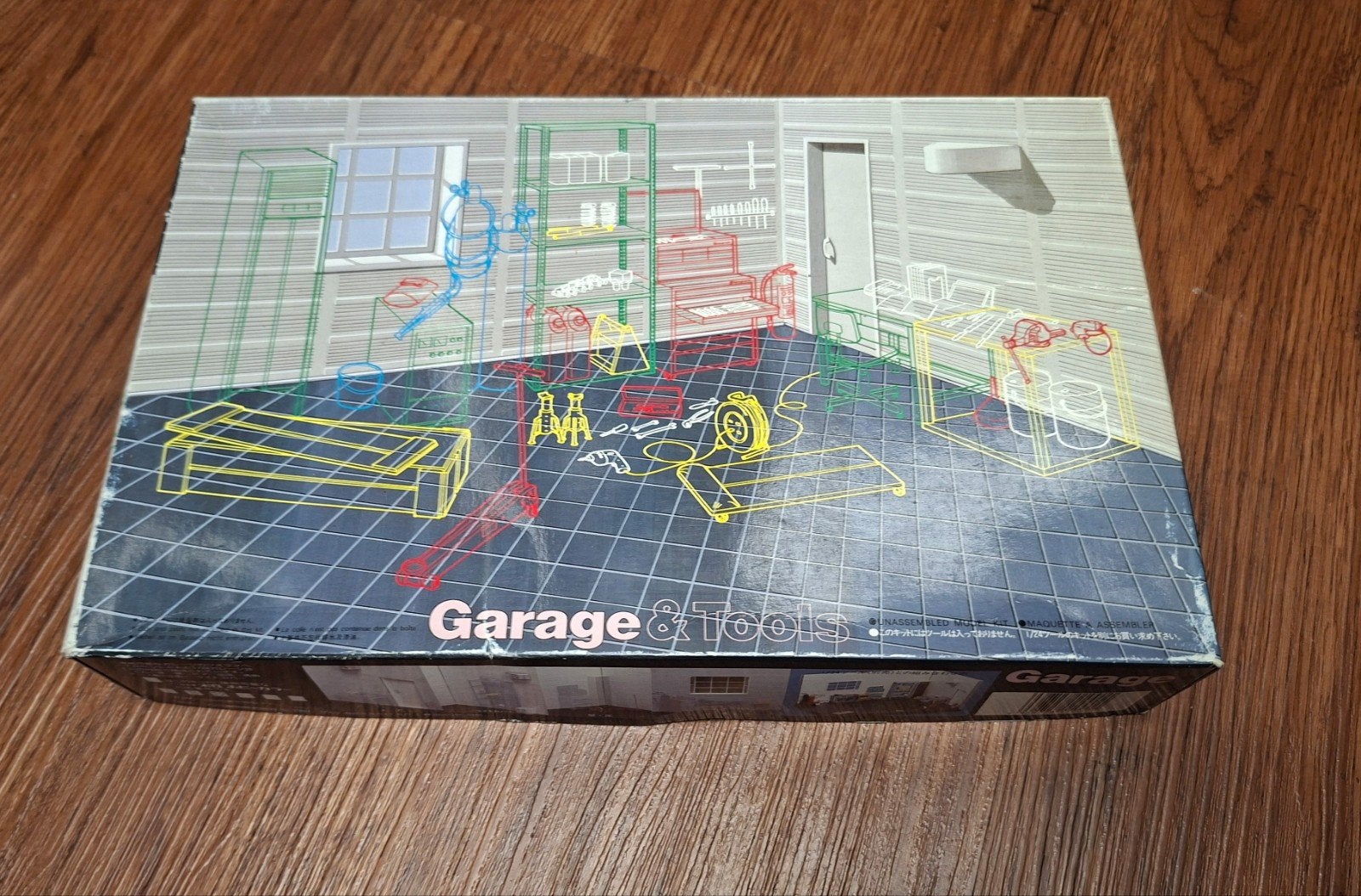 fujimi 1/24 Bouwdoos Garage, Ophalen of Verzenden, Groter dan 1:32, Auto, Overige merken