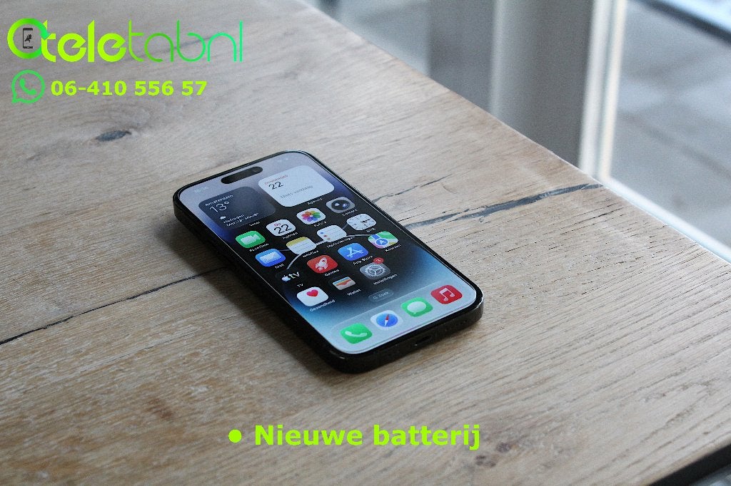 Apple iPhone 14 Pro - 128GB - Space Black + Garantie