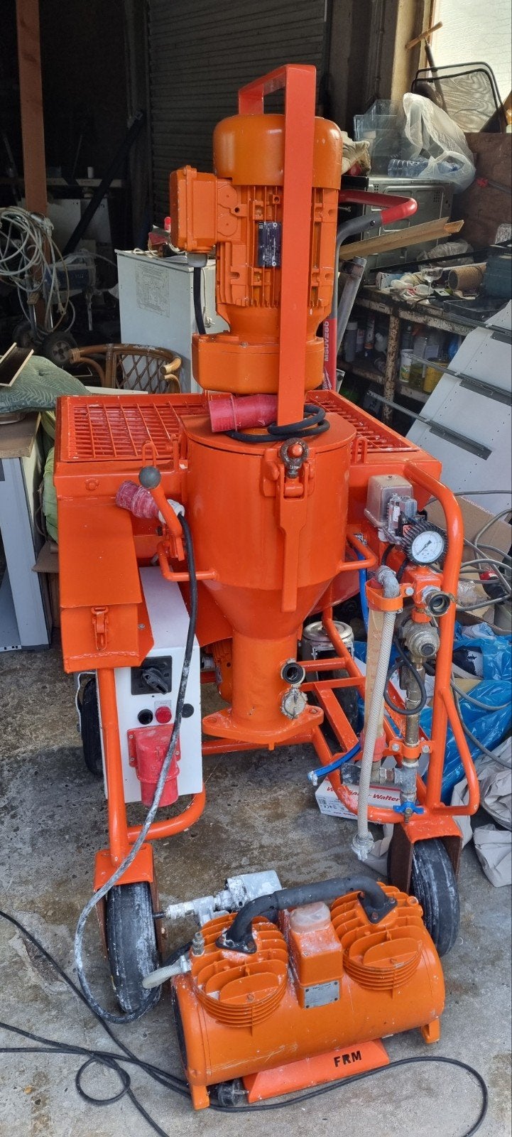 Gereviseerde spuitmachine voor pleisterwerk, Ophalen of Verzenden