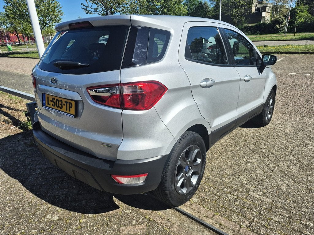 Ford EcoSport 1.0 EcoBoost Trend Essential (bj 2018), Auto's, Ford, Voorwielaandrijving, Stof, Gebruikt, Euro 6