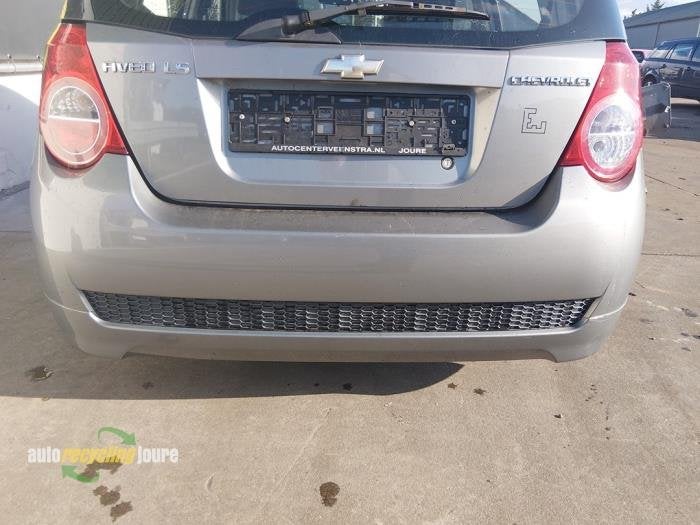 Achterbumper van een Chevrolet Aveo, Auto-onderdelen, Gebruikt, -, Bumper, -