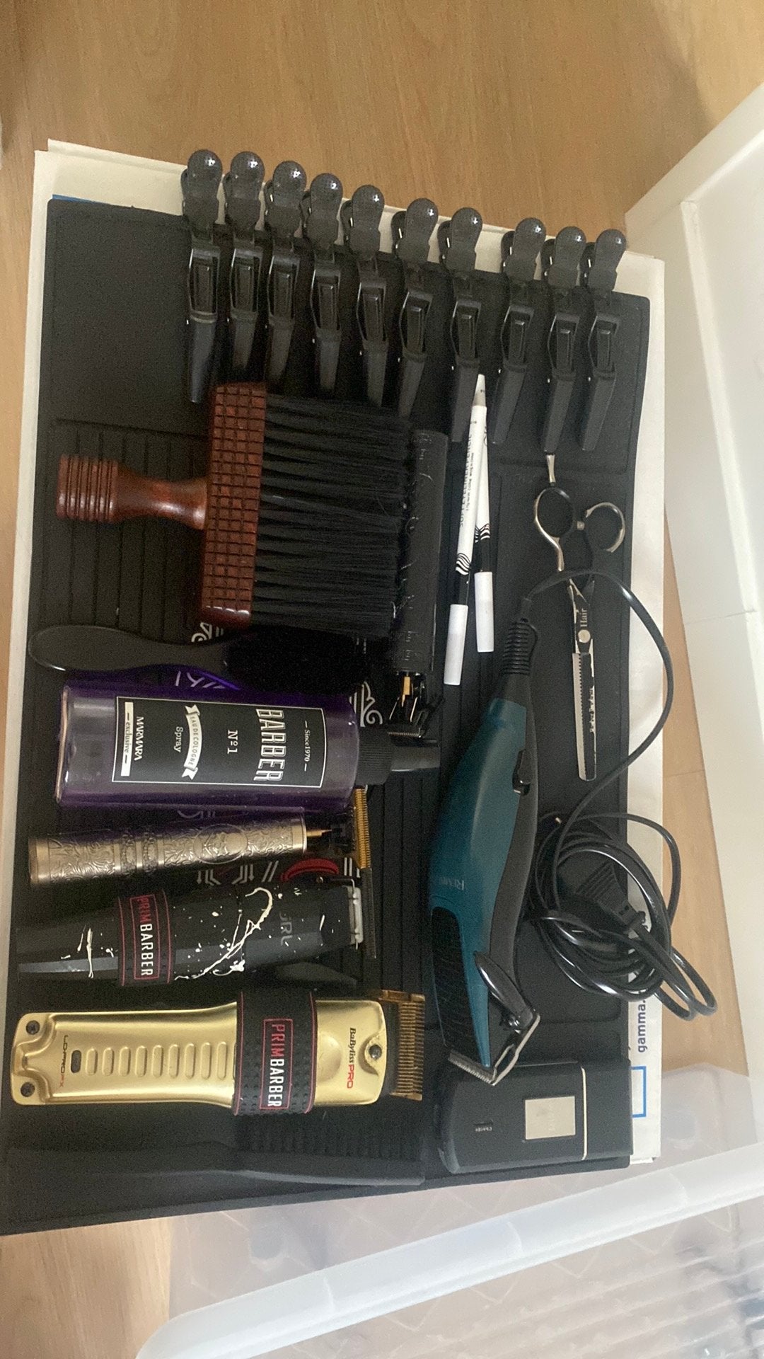 Barber spullen te koop! Echt alles te koop, zelfs de mat!, Verzenden, Zo goed als nieuw