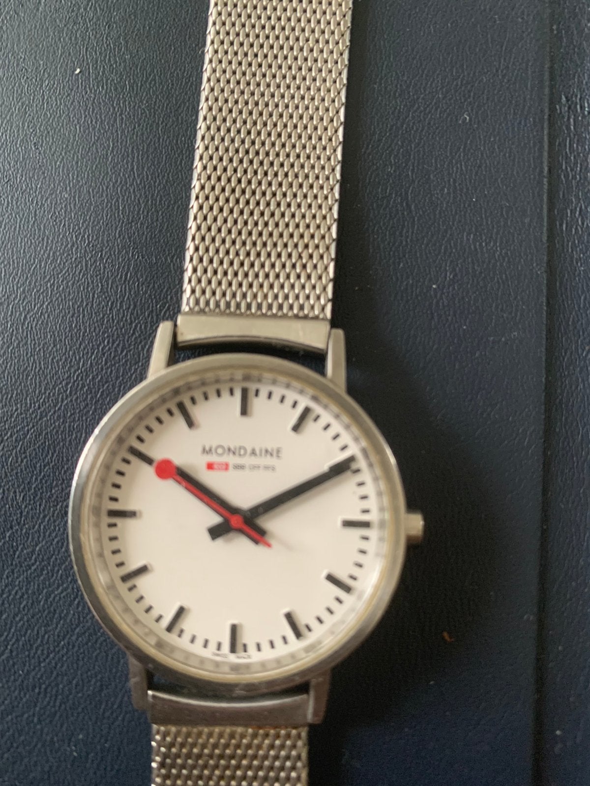 Mondaine horloge, Ophalen of Verzenden, Gebruikt, Polshorloge, Overige merken