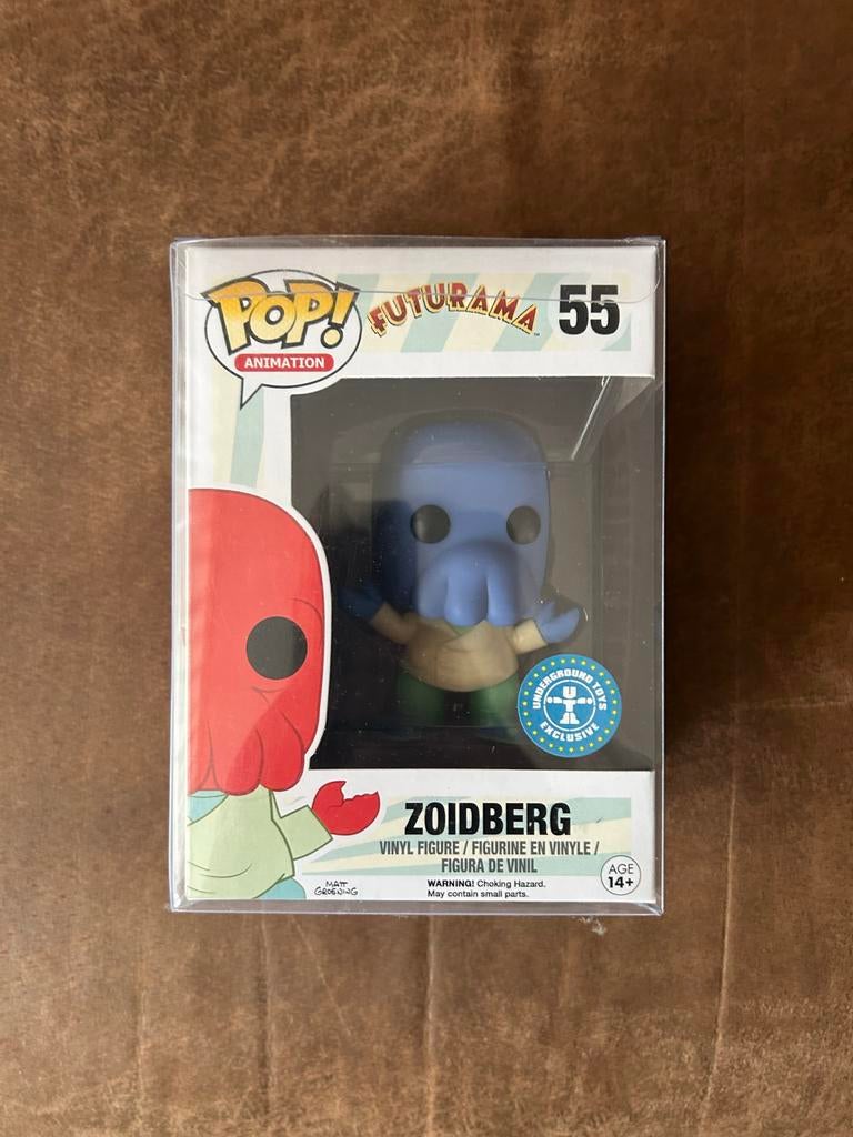 Funko Pop! Futurama Zoidberg #55 Underground Toys Exclusive, Ophalen of Verzenden, Zo goed als nieuw