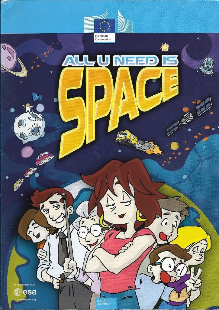 All u need is space, Eén stripboek, Ophalen of Verzenden, Zo goed als nieuw