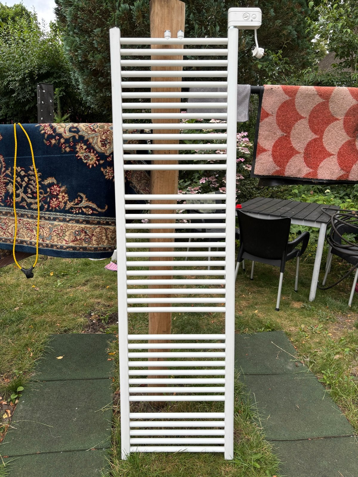 Elektrische badkamer verwarming - 186x50 cm, Ophalen, Gebruikt, Radiator, Minder dan 60 cm