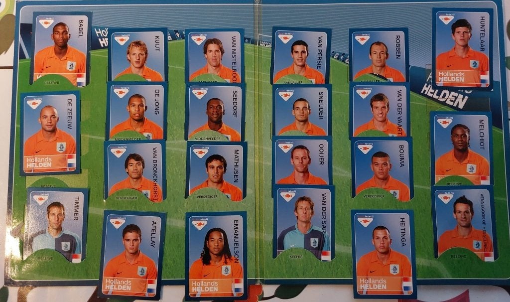 Postcode Loterij voetbal kaartjes EK 2008, Ophalen of Verzenden, Zo goed als nieuw, Overige binnenlandse clubs, Poster, Plaatje of Sticker