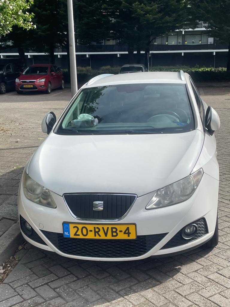 Seat Ibiza 1.2TDI Ecomotive ST 2011 Wit (export mogelijk), Auto-onderdelen, Ophalen of Verzenden, Voor, Seat, Motorkap