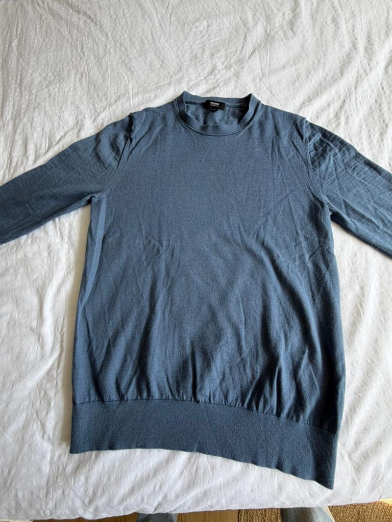 Reiss 100% merino trui L, Ophalen of Verzenden, Zo goed als nieuw